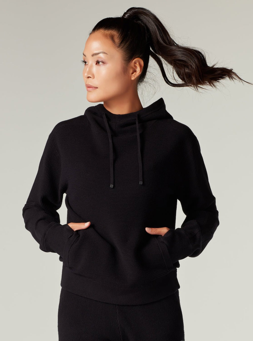 Portola Pullover Hoodie - Black - Blanc Noir Online Store