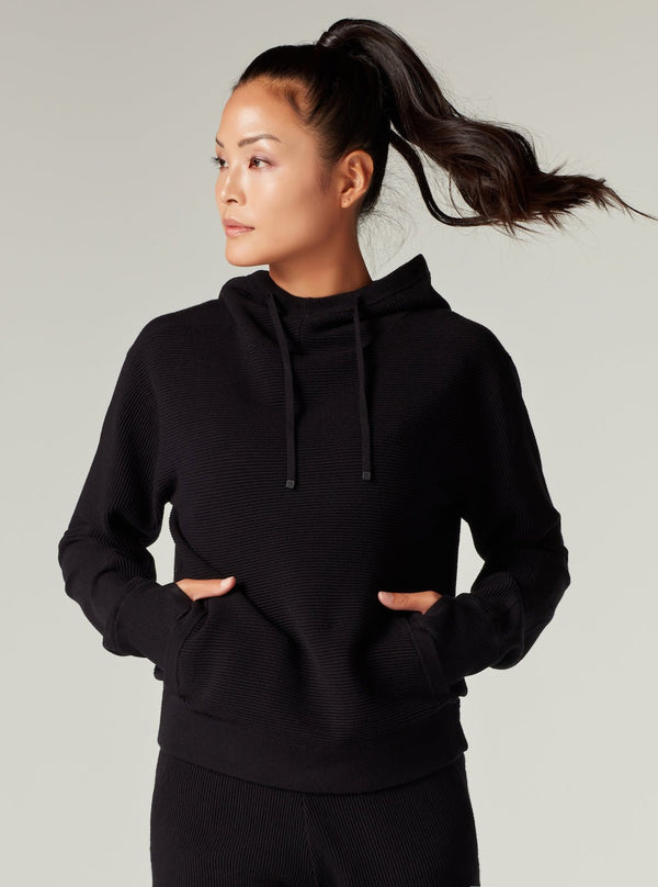 Portola Pullover Hoodie - Black - Blanc Noir Online Store