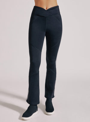 RACING STRIPE BOOTCUT LEGGING - Blanc Noir Online Store