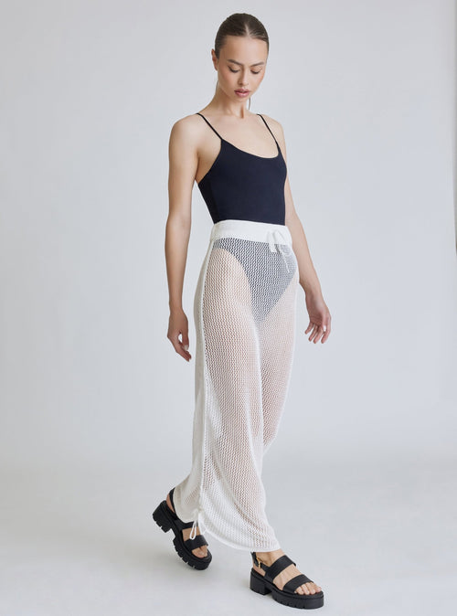 SIDE RUCHED SKIRT - final sale - Blanc Noir Online Store
