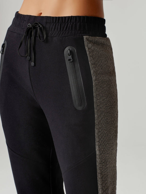 SNAKE JACQUARD JOGGER - Blanc Noir Online Store
