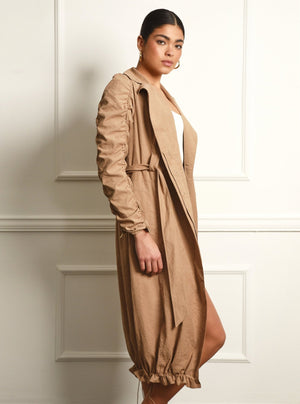 Soft Penelope Trench - Blanc Noir Online Store