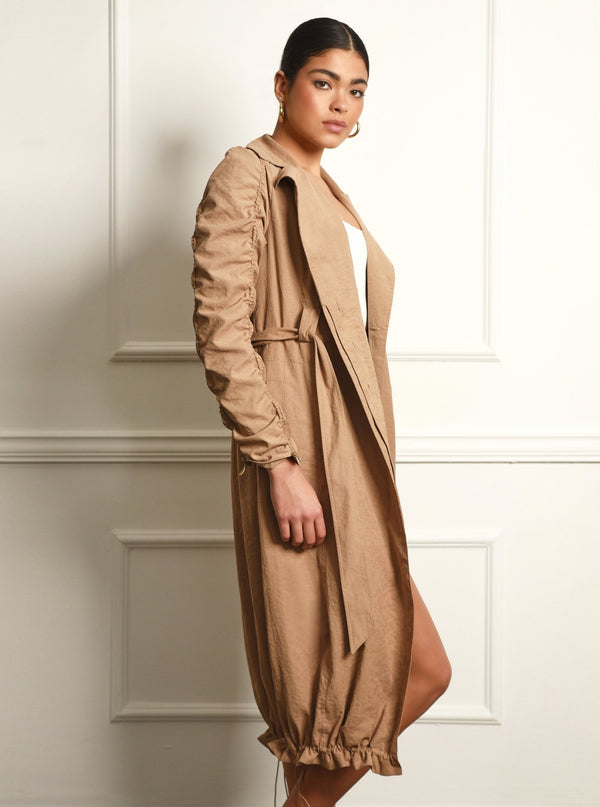 Soft Penelope Trench - Blanc Noir Online Store