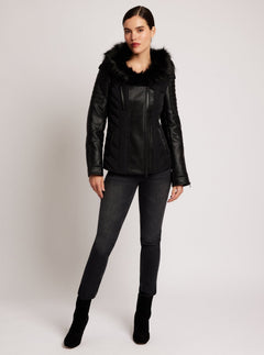 Sophia Hooded Jacket - Blanc Noir Online Store