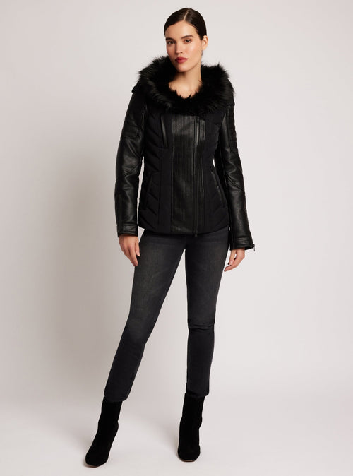 Sophia Hooded Jacket - Blanc Noir Online Store