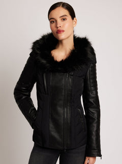 Sophia Hooded Jacket - Blanc Noir Online Store