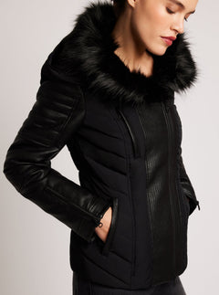 Sophia Hooded Jacket - Blanc Noir Online Store