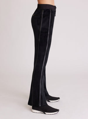 Sporty Velour Pant - Blanc Noir Online Store
