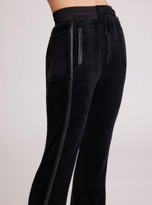 Sporty Velour Pant - Blanc Noir Online Store