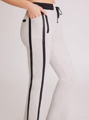 Sporty Velour Pant - Blanc Noir Online Store