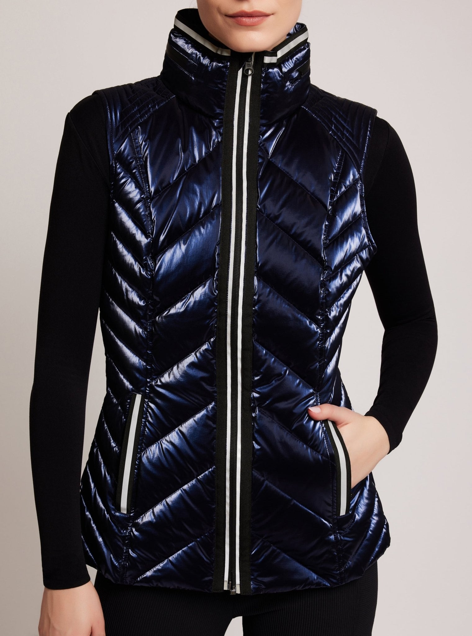 Super Hero Vest With Reflective Trim - final sale - Blanc Noir Online Store