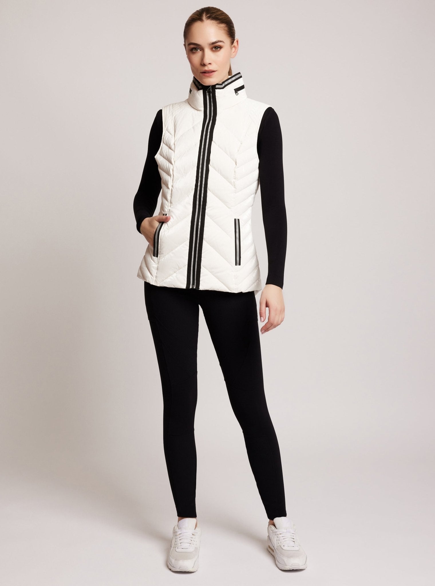 Super Hero Vest With Reflective Trim - final sale - Blanc Noir Online Store
