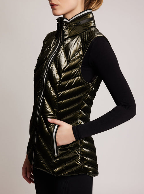 Super Hero Vest With Reflective Trim - final sale - Blanc Noir Online Store