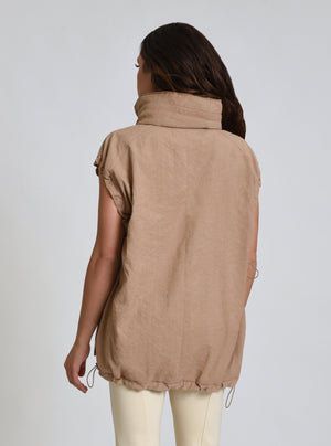 Svetlana Oversize Vest - Blanc Noir Online Store