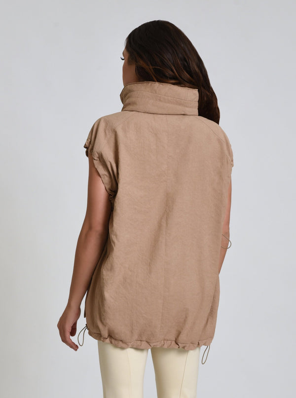 Svetlana Oversize Vest - Blanc Noir Online Store