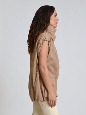 Svetlana Oversize Vest - Blanc Noir Online Store