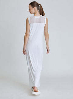 TAO SIDE RUCHED DRESS - Blanc Noir Online Store