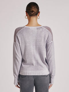 V-NECK HUNTRESS SWEATER - Blanc Noir Online Store