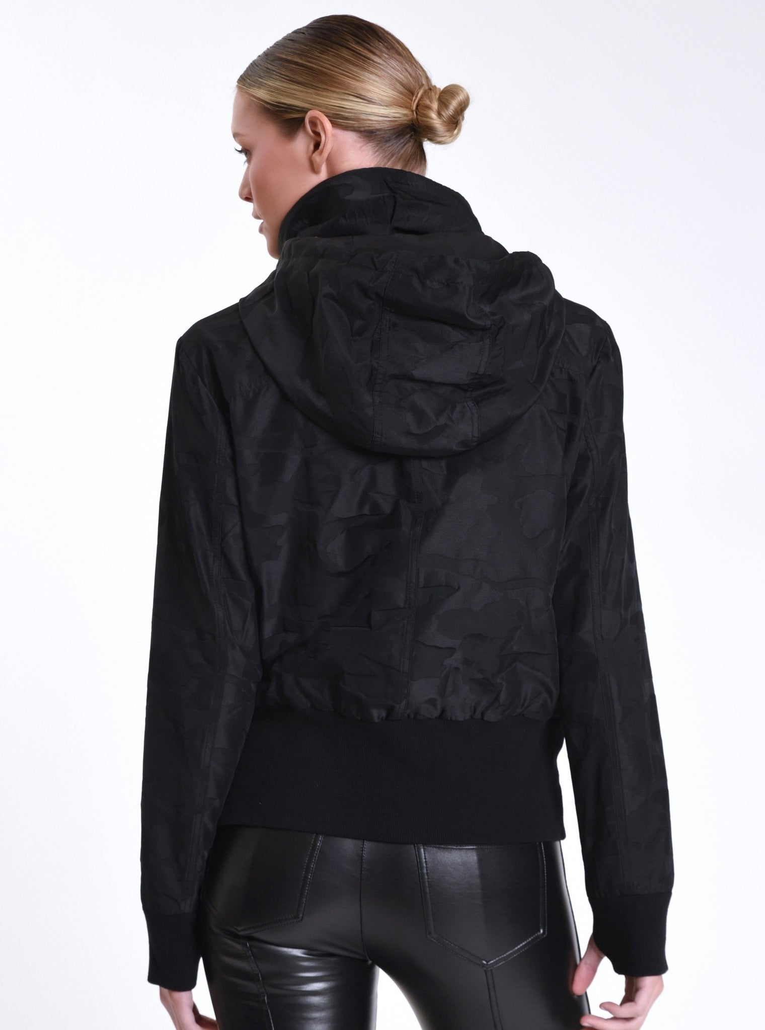 Violette Gold Camo Bomber - Blanc Noir Online Store