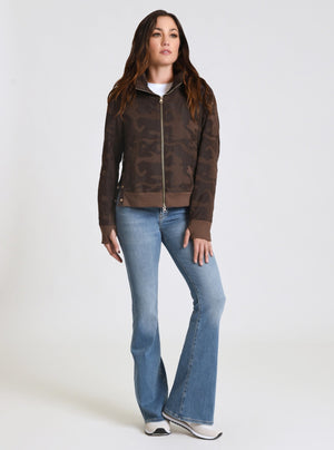 Violette Gold Camo Bomber - Blanc Noir Online Store