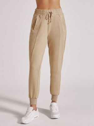 YOLO CONTRAST STITCH JOGGER - Blanc Noir Online Store