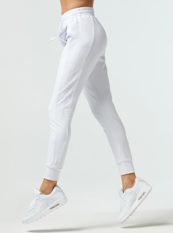YOLO CONTRAST STITCH JOGGER - Blanc Noir Online Store