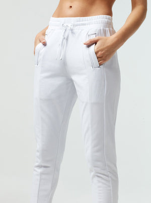 YOLO CONTRAST STITCH JOGGER - Blanc Noir Online Store
