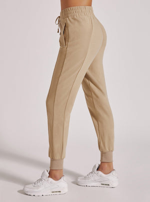 YOLO CONTRAST STITCH JOGGER - Blanc Noir Online Store