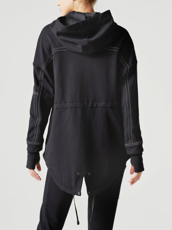 YOLO STITCH ANORAK - Blanc Noir Online Store