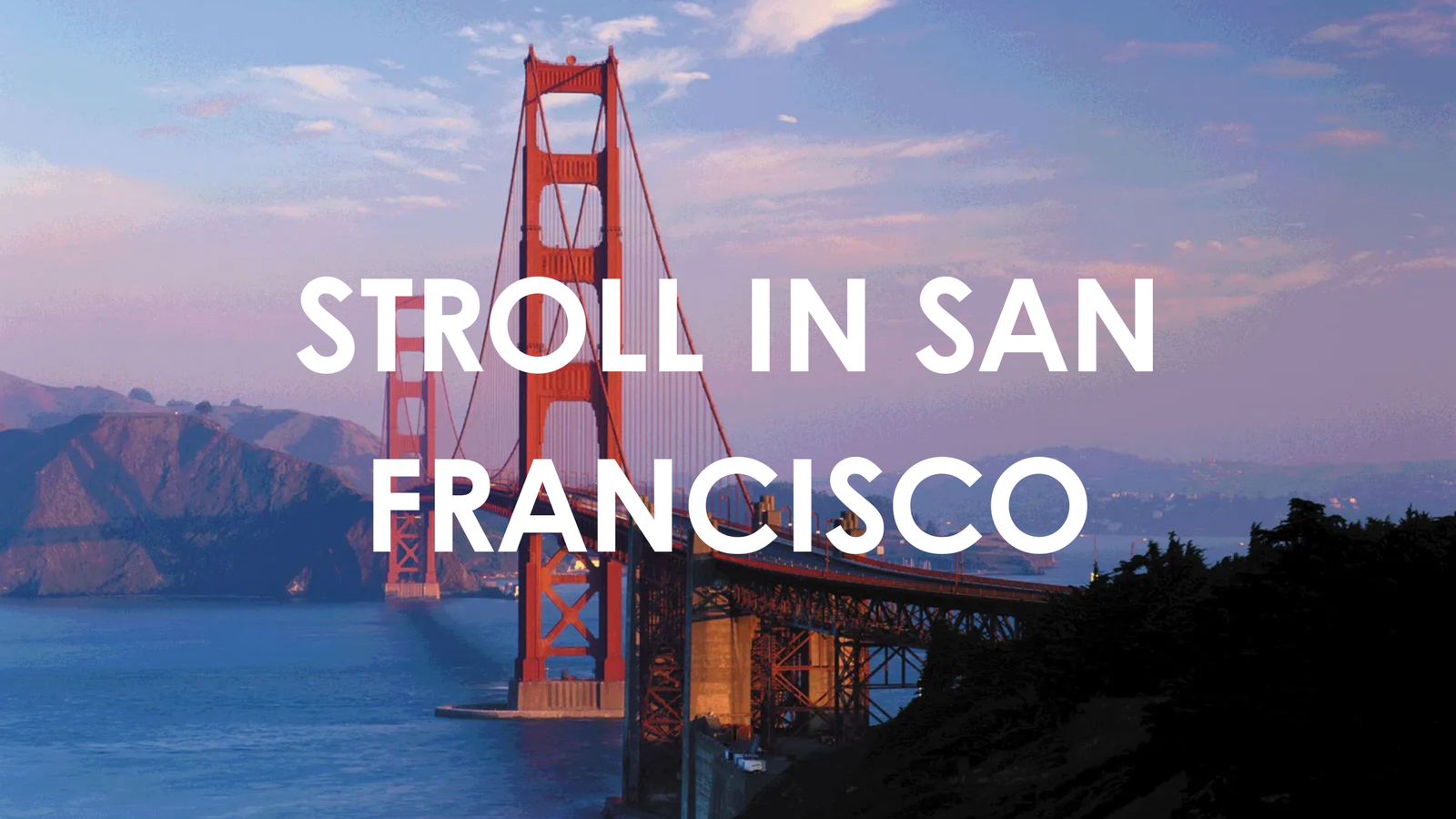 DESTINATION: SAN FRAN