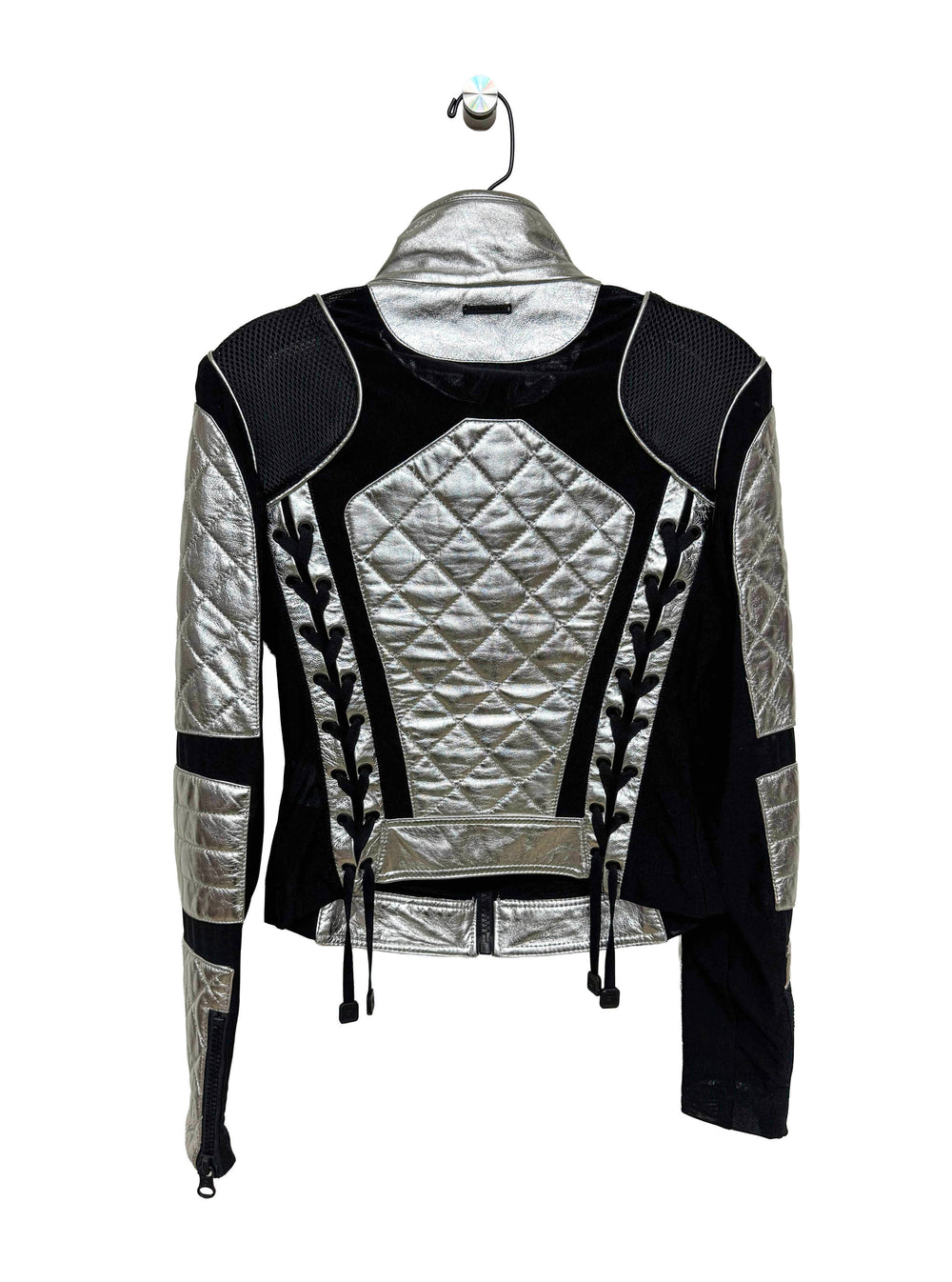 VAULT15_Metallic Moto Mesh Jacket