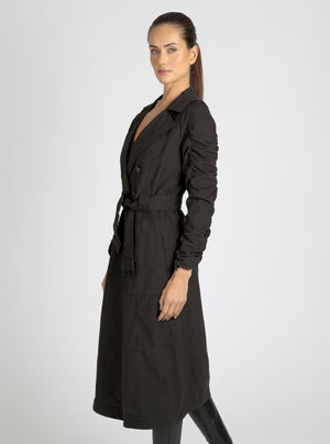 Soft Penelope Trench - Blanc Noir Online Store