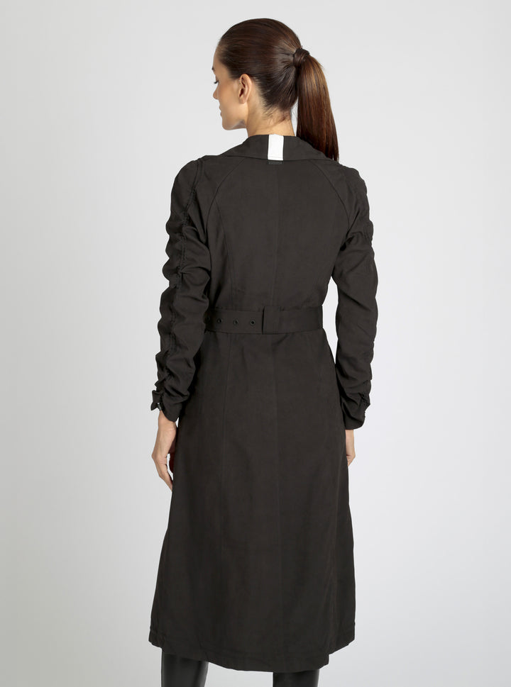 Soft Penelope Trench - Blanc Noir Online Store