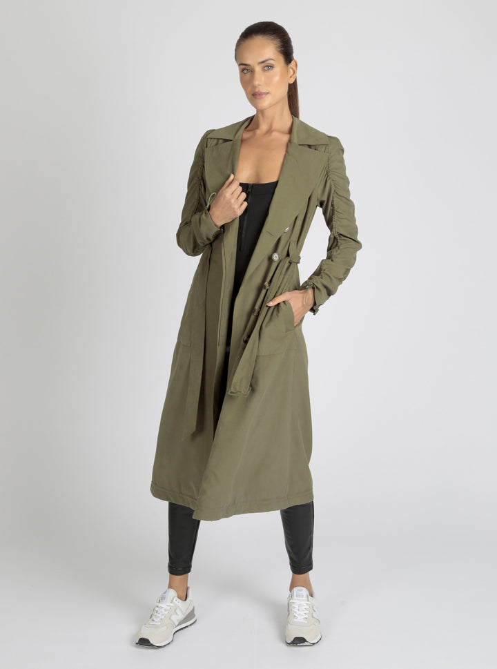 Soft Penelope Trench - Blanc Noir Online Store