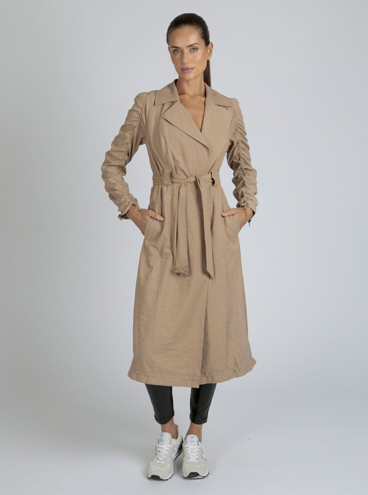 Soft Penelope Trench - Blanc Noir Online Store