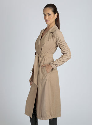 Soft Penelope Trench - Blanc Noir Online Store