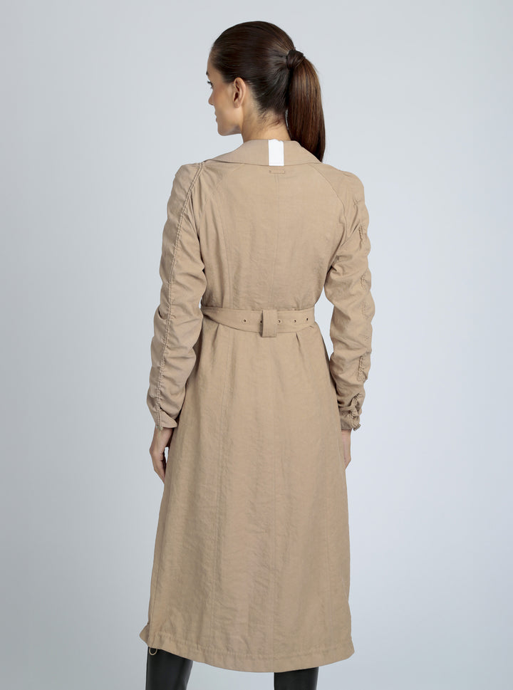 Soft Penelope Trench - Blanc Noir Online Store