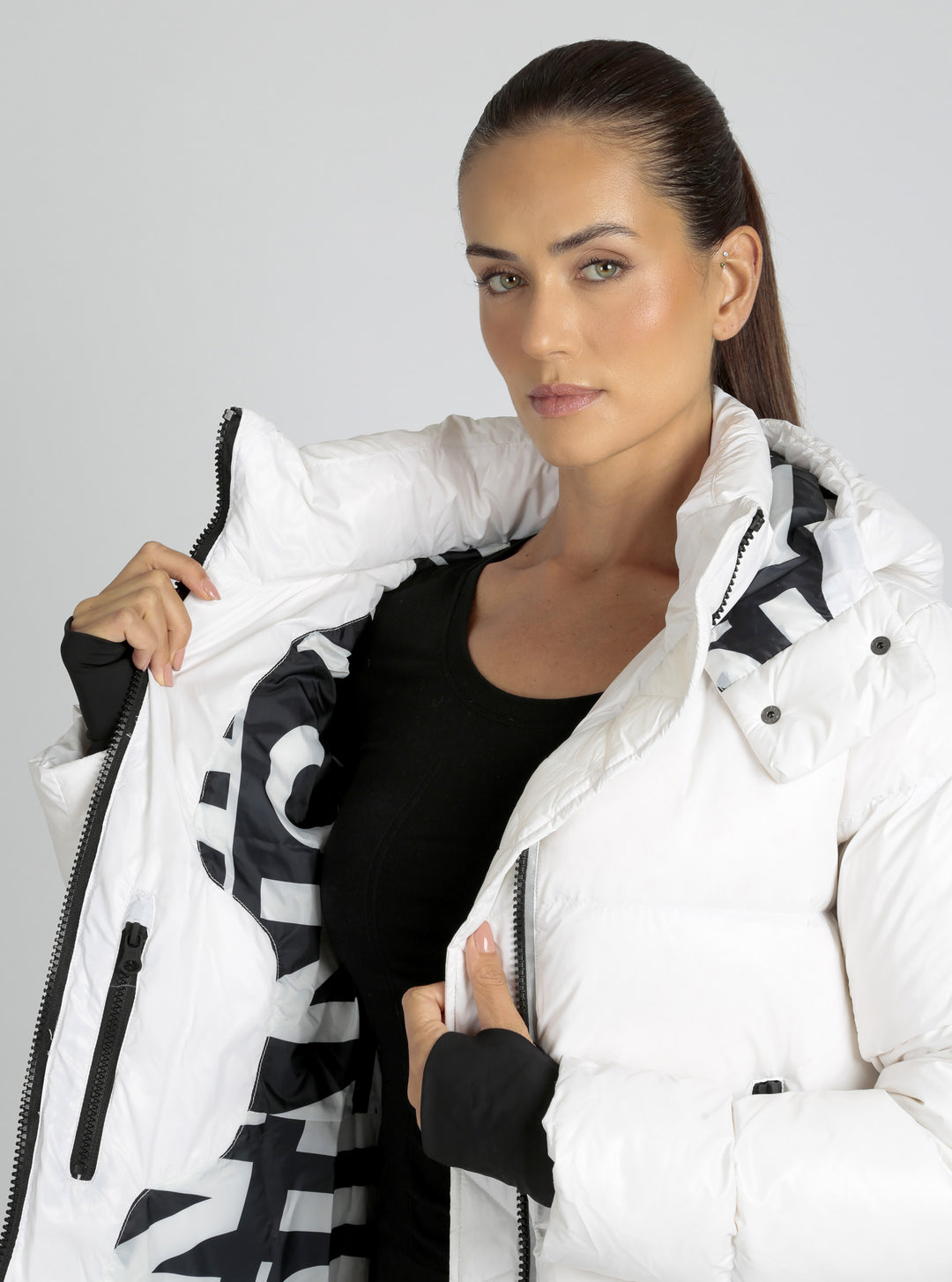 Breckenridge Down Filled Puffer - Blanc Noir Online Store