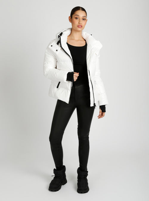 Breckenridge Puffer Luxe Lodge - Blanc Noir Online Store