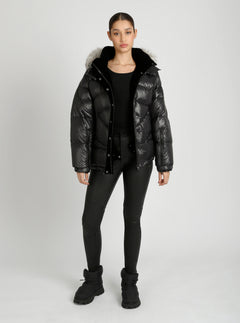 Afterburn Puffer Jacket - Blanc Noir Online Store