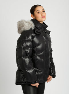 Afterburn Puffer Jacket - Blanc Noir Online Store