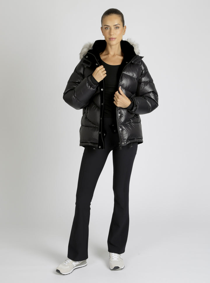 Afterburn Puffer Down Filled Jacket - Blanc Noir Online Store