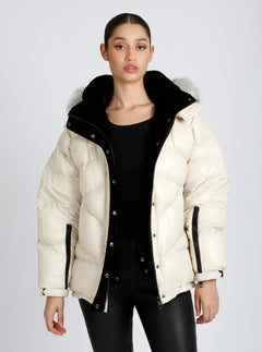 Afterburn Puffer Jacket - Blanc Noir Online Store