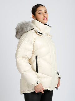 Afterburn Puffer Jacket - Blanc Noir Online Store