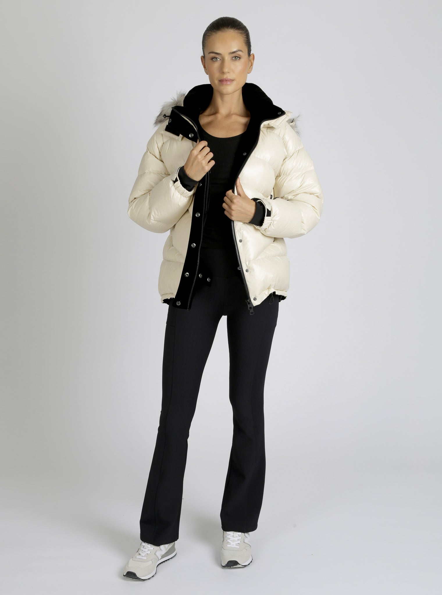Afterburn Puffer Down Filled Jacket - Blanc Noir Online Store