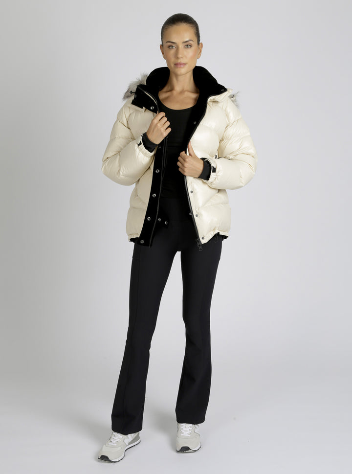 Afterburn Puffer Down Filled Jacket - Blanc Noir Online Store