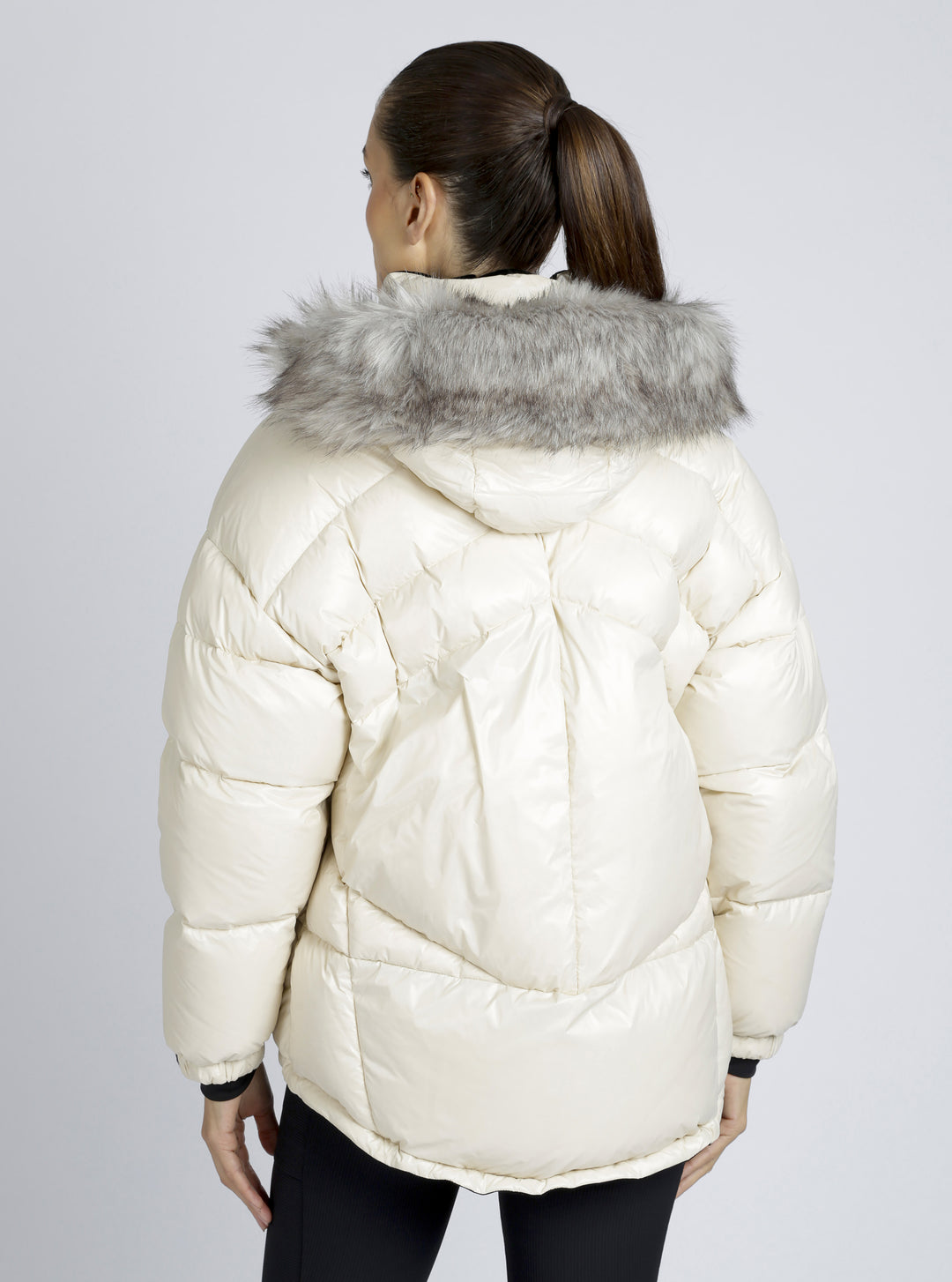 Afterburn Puffer Down Filled Jacket - Blanc Noir Online Store