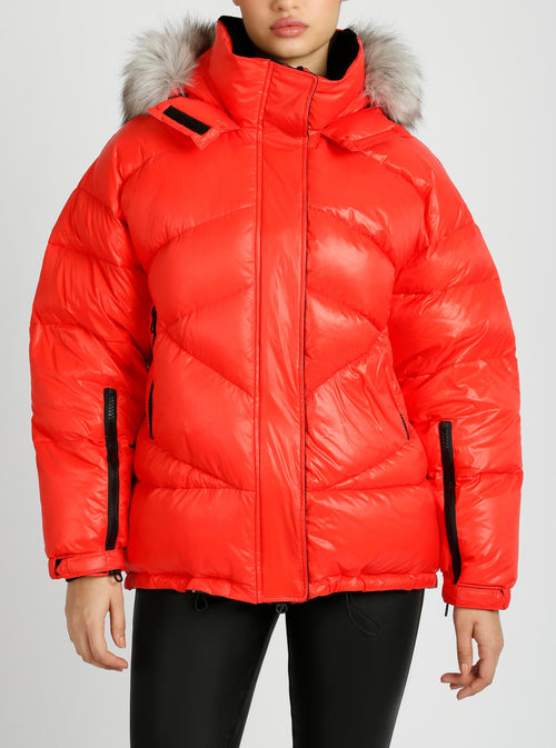 Afterburn Puffer Jacket - Blanc Noir Online Store