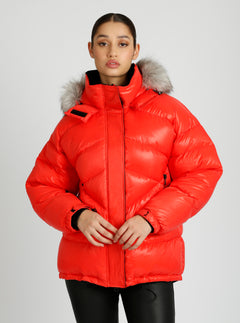 Afterburn Puffer Jacket - Blanc Noir Online Store