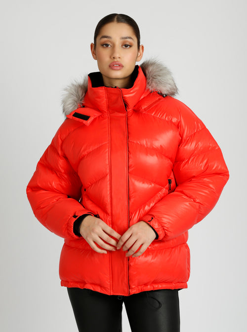 Afterburn Puffer Jacket - Blanc Noir Online Store